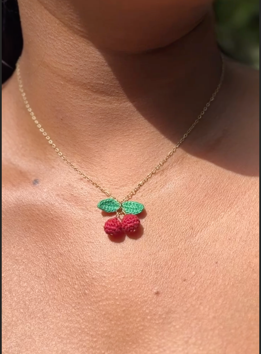 Cherry Bloom Necklace